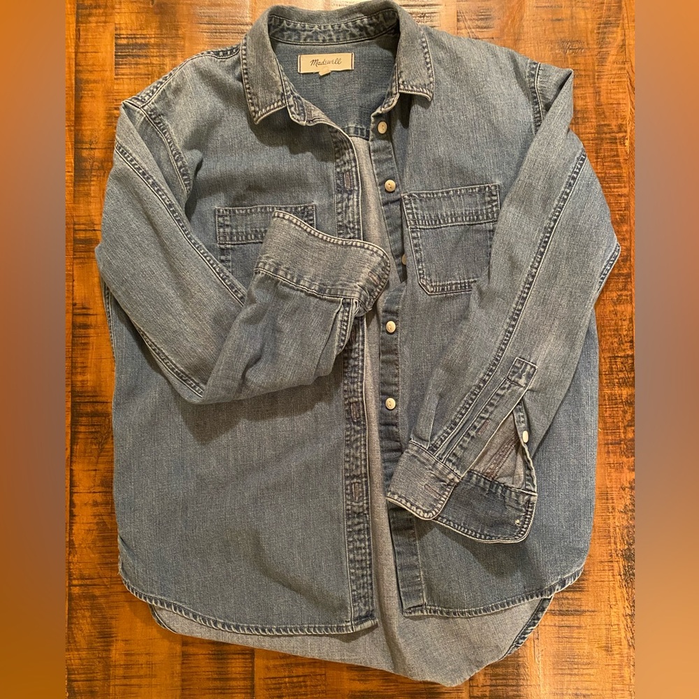 Madewell Denim Blouse